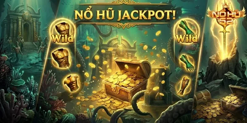 Jackpot cực hot tại slot game Aquaman