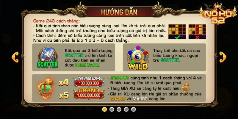 Luật chơi của slot Võ Lâm Truyền Kỳ
